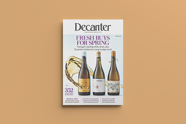 ant&atilde;o vaz na capa da Decanter